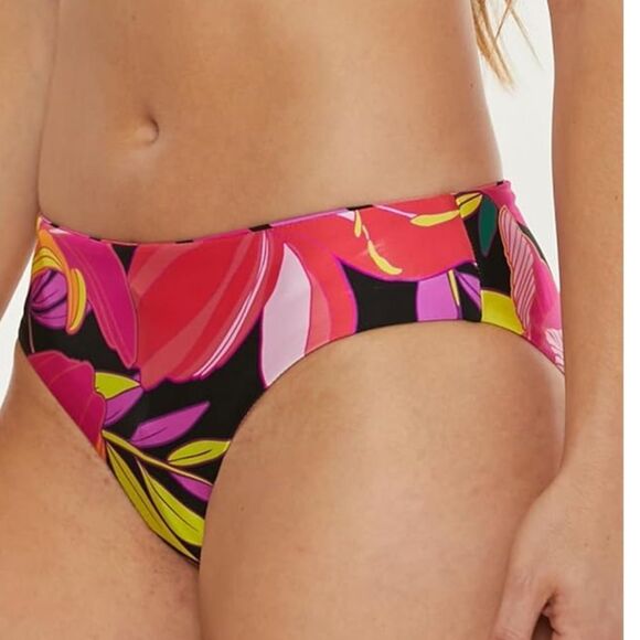 Trina Turk Swim Women's Monaco Hipster Floral Reversible Swim Bottom Size 4. NWT - Picture 5 of 15